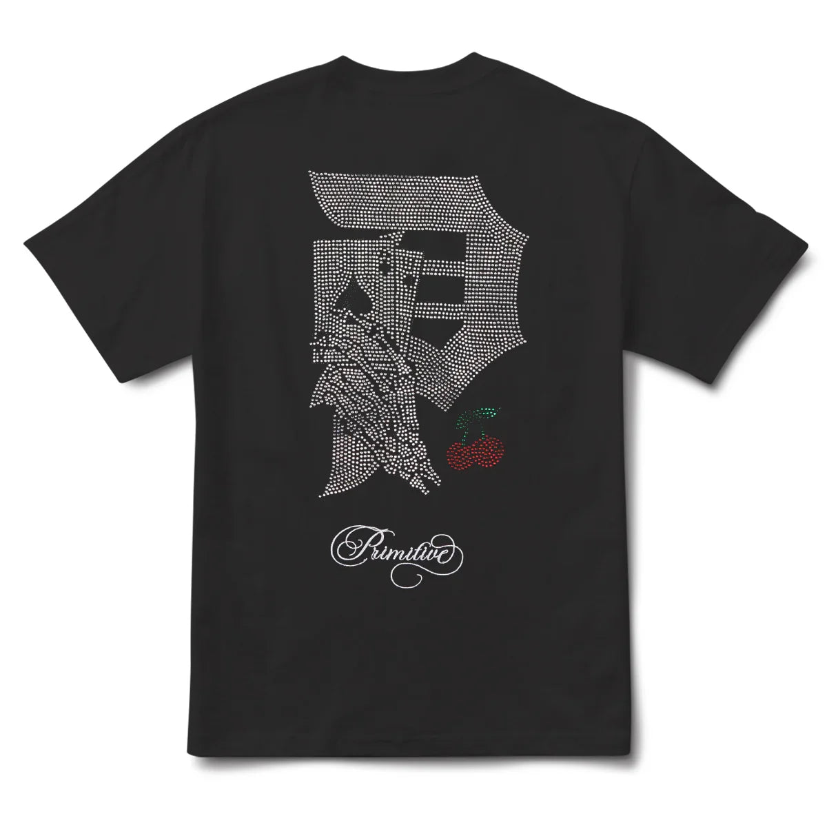 Polera Primitive HW BlackJack Rhinestone