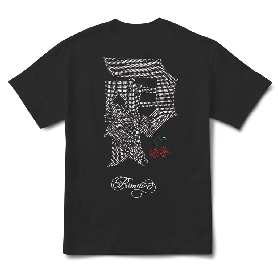 Polera Primitive HW BlackJack Rhinestone